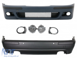 image-8-Body Kit suitable for BMW 5 Series E39 (1995-2003) with Fog Lights Covers M5 Design