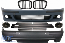 Body Kit suitable for BMW 5 Series E39 (1997-2003) with Fog Lights and Central grilles M5 Design - COCBBME39M5DOPSM