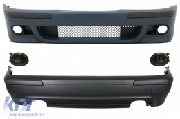 image-78-Body Kit suitable for BMW 5 Series E39 (1995-2003) M5 Design With Fog Lights Smoke