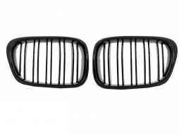 Body Kit suitable for BMW 5 Series E39 (1997-2003) M5 Look with Central Grille Double Stripe Piano Black-image-6019415