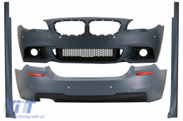 Body Kit suitable for BMW 5 Series F10 LCI (2014-2017) M-Technik Design - CBBMF10MTLCICN