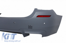 Body Kit suitable for BMW 5 Series F10 (2011-2017) LCI & NonLCI M5 Design with Air Diffuser PDC SRA-image-6034687