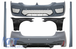 image-34-Body Kit suitable for BMW 5 Series G30 (2017-2019) Limousine with Front Fenders M5 Design
