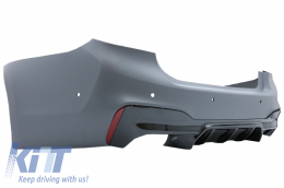 Body Kit suitable for BMW 5 Series G30 (2017-2019) M5 Design with Exhaust Muffler Tips-image-6107168
