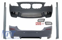 image-66-Body Kit suitable for BMW F10 5 Series (2011-up) Front/Rear Bumper Side Skirts M5 Design