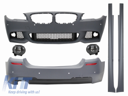 image-12-Body Kit suitable for BMW F10 5 Series (2011-2014) with Fog Light Projectors M-Technik Look