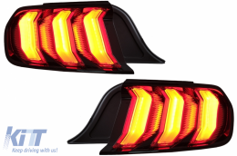 Body Kit suitable for Ford Mustang Mk6 VI Sixth Generation (2015-2019) Coupe with Camera-image-6195358