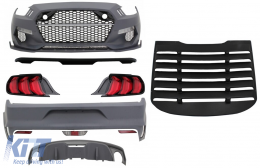 image-59-Body Kit suitable for Ford Mustang Mk6 VI Sixth Generation (2015-2019) Coupe with Camera