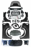Body Kit suitable for Ford Ranger (T6/T7/T8) 2012-2022 Upgrade to F150 Facelift-image-6316655