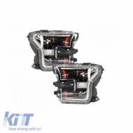 Body Kit suitable for Ford Ranger (T6/T7/T8) 2012-2022 Upgrade to F150 Facelift-image-6316658