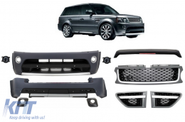 Body Kit suitable for Land Range Rover Sport L320 Facelift (2009-2013) Autobiography Design Platinum Black Grille Edition - COCBRRSFLG