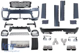 image-42-Body Kit suitable for Land Range Rover Vogue IV L405 LWB (2018-2021) SVO Look