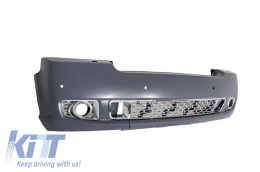 Body Kit suitable for Land Range Rover Vogue L322 (2002-2012) Black Silver Grille Edition Autobiography Design-image-6006270
