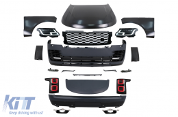 Body Kit suitable for Land Range Rover Vogue L322 (2002-2012) 2022 Design - CBRRVL322NL
