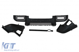 Body Kit suitable for Land Rover Defender SUV L663 (2019-Up) Piano Black-image-6099589