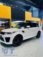 Body Kit suitable for Land Rover Range Rover Sport L494 2014-2017 Upgrade to 2018+ SVR Look-image-6315724