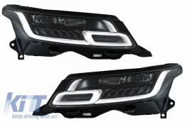 Body Kit suitable for Land Rover Range Rover Sport L494 2014-2017 Upgrade to 2018+ SVR Look-image-6316615