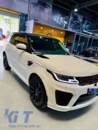 Body Kit suitable for Land Rover Range Rover Sport L494 2014-2017 Upgrade to 2018+ SVR Look-image-6316618