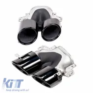 Body Kit suitable for Mercedes-Benz A-Class W177 19+ Hatchback A Design A45s Look Black Edition-image-6323851