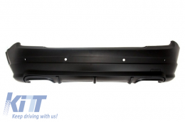 Body Kit suitable for MERCEDES-Benz C-Class W204 C63 2007-2012 with Exhaust Muffler Tips-image-5992902