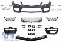 Body Kit suitable for Mercedes-Benz C-Class W204 07-14 C63 Facelift A Design Look With DRL-image-6323921