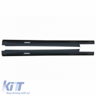Body Kit suitable for Mercedes-Benz C-Class W205 14-20 Sedan A Design C63s Facelift Look With Grille & Exhaust Pipes Black Edition