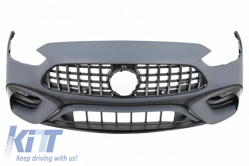 Body Kit suitable for Mercedes-Benz C-Class W206 21+ Sedan A Design C63 Look With Grille & Exhaust Pipes