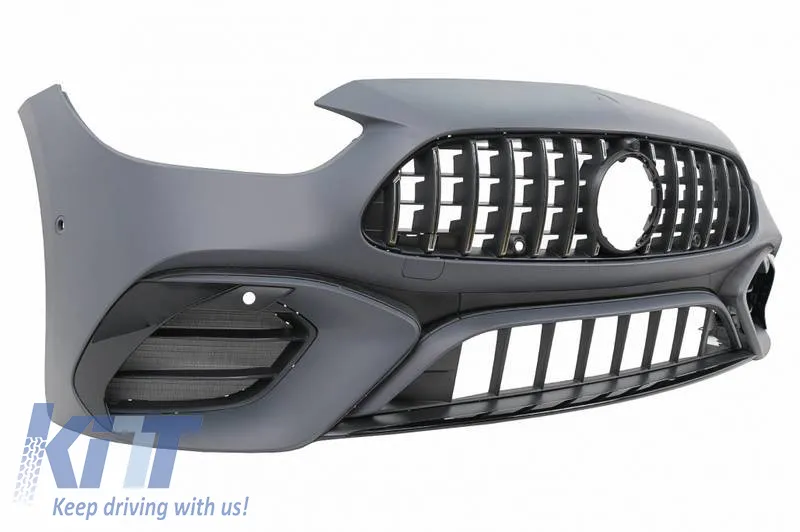 Body Kit suitable for Mercedes-Benz C-Class W206 21+ Sedan A Design C63 Look With Grille & Exhaust Pipes