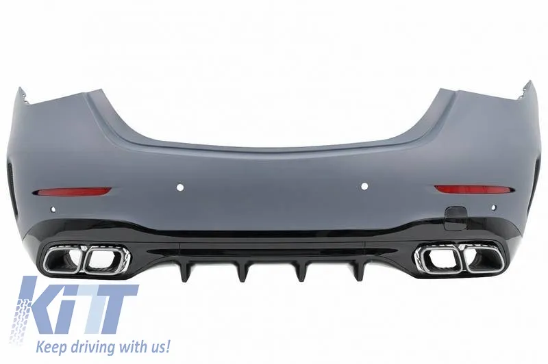 Body Kit suitable for Mercedes-Benz C-Class W206 21+ Sedan A Design C63 Look With Grille & Exhaust Pipes