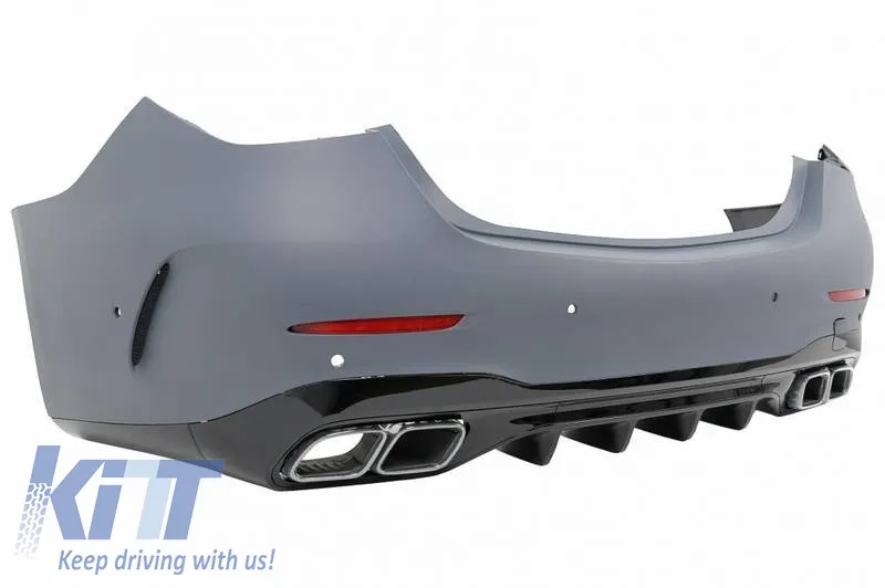 Body Kit suitable for Mercedes-Benz C-Class W206 21+ Sedan A Design C63 Look With Grille & Exhaust Pipes