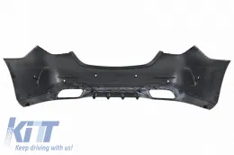 Body Kit suitable for Mercedes-Benz C-Class W206 21+ Sedan A Design C63 Look With Grille & Exhaust Pipes-image-6320955