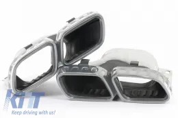 Body Kit suitable for Mercedes-Benz C-Class W206 21+ Sedan A Design C63 Look With Grille & Exhaust Pipes-image-6320956