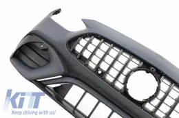 Body Kit suitable for Mercedes-Benz C-Class W206 21+ Sedan A Design C63 Look With Grille & Exhaust Pipes-image-6321669