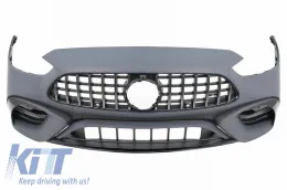 Body Kit suitable for Mercedes-Benz C-Class W206 21+ Sedan A Design C63 Look With Grille & Exhaust Pipes-image-6321670