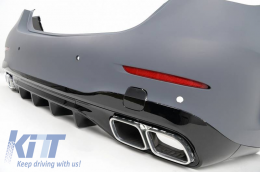Body Kit suitable for Mercedes-Benz C-Class W206 21+ Sedan A Design C63 Look With Grille & Exhaust Pipes