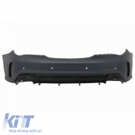 Body kit suitable for Mercedes-Benz CLA C117 W117 (2013-2018) Facelift A Design CLA45 Look Black Edition with Grille & Exhaust Tips Black