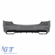 Body Kit suitable for Mercedes-Benz E-Class W212 13-16 Facelift A Design Look With Grill & Exhaust Tips