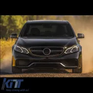 Body Kit suitable for Mercedes-Benz E-Class W212 13-16 Facelift A Design Look With Grill & Exhaust Tips-image-6307215