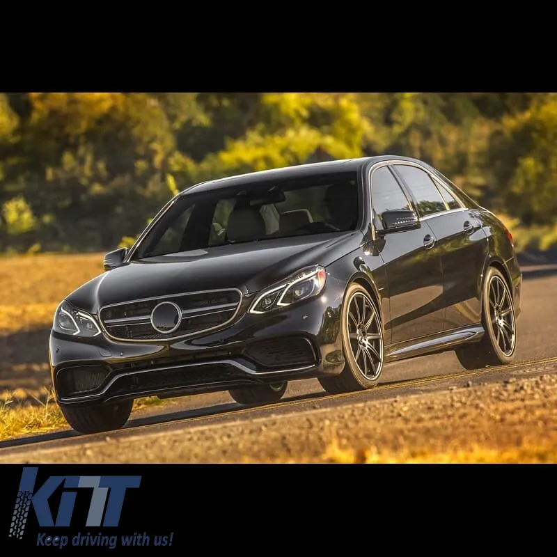 Body Kit suitable for Mercedes-Benz E-Class W212 13-16 Facelift A Design Look With Grill & Exhaust Tips