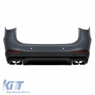 Body Kit suitable for Mercedes-Benz GLC SUV X254 (2022+) GLC63Amg Look Night Package with Bumpers, Grill, Exhaust Tips-image-6323884