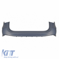 Body Kit suitable for Mercedes-Benz GLC SUV X254 (2022+) GLC63Amg Look Night Package with Bumpers, Grill, Exhaust Tips