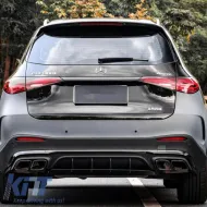 Body Kit suitable for Mercedes-Benz GLC SUV X254 (2022+) GLC63Amg Look Night Package with Bumpers, Grill, Exhaust Tips-image-6323890