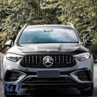 Body Kit suitable for Mercedes-Benz GLC SUV X254 (2022+) GLC63Amg Look Night Package with Bumpers, Grill, Exhaust Tips-image-6323891