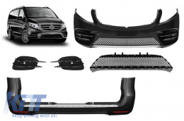 Body Kit suitable for Mercedes-Benz Vito W447 16-21 A Design Look - CGRBKM6039054