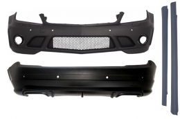 image-26-Body Kit suitable for Mercedes C-Class W204 (2007-2012) C63 Design