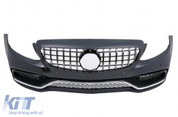 Body Kit suitable for Mercedes C-Class W205 Sedan (2014-2018) GT-R Design-image-6101535