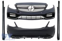 image-54-Body Kit suitable for Mercedes C-Class W205 Sedan (2014-2018)