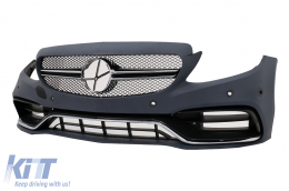 Body Kit suitable for Mercedes C-Class W205 Sedan (2014-2018)-image-6105437