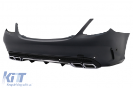 Body Kit suitable for Mercedes C-Class W205 Sedan (2014-2018)-image-6105444