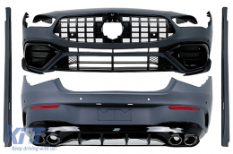 Body Kit suitable for Mercedes CLA C118 Sedan X118 Shooting Brake (2019-2023) CLA45 Design - CBMBW118TL